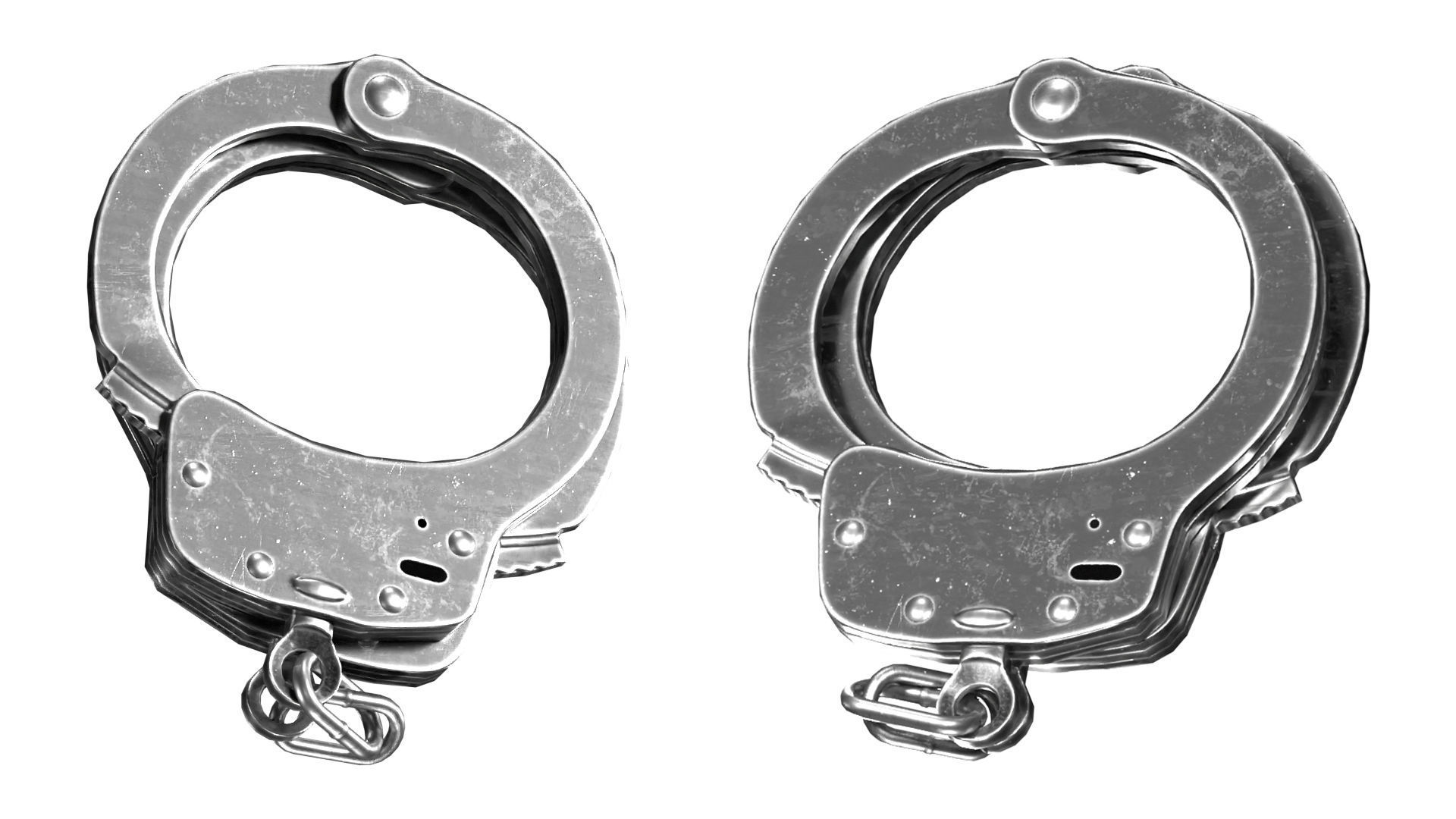 POLICE DUTY BELT Low-poly 3D model_5