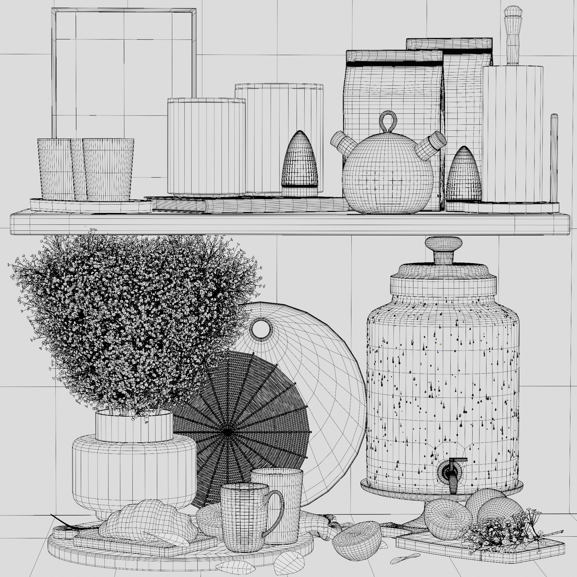 kitchen accessories VOL 103 3D model_8