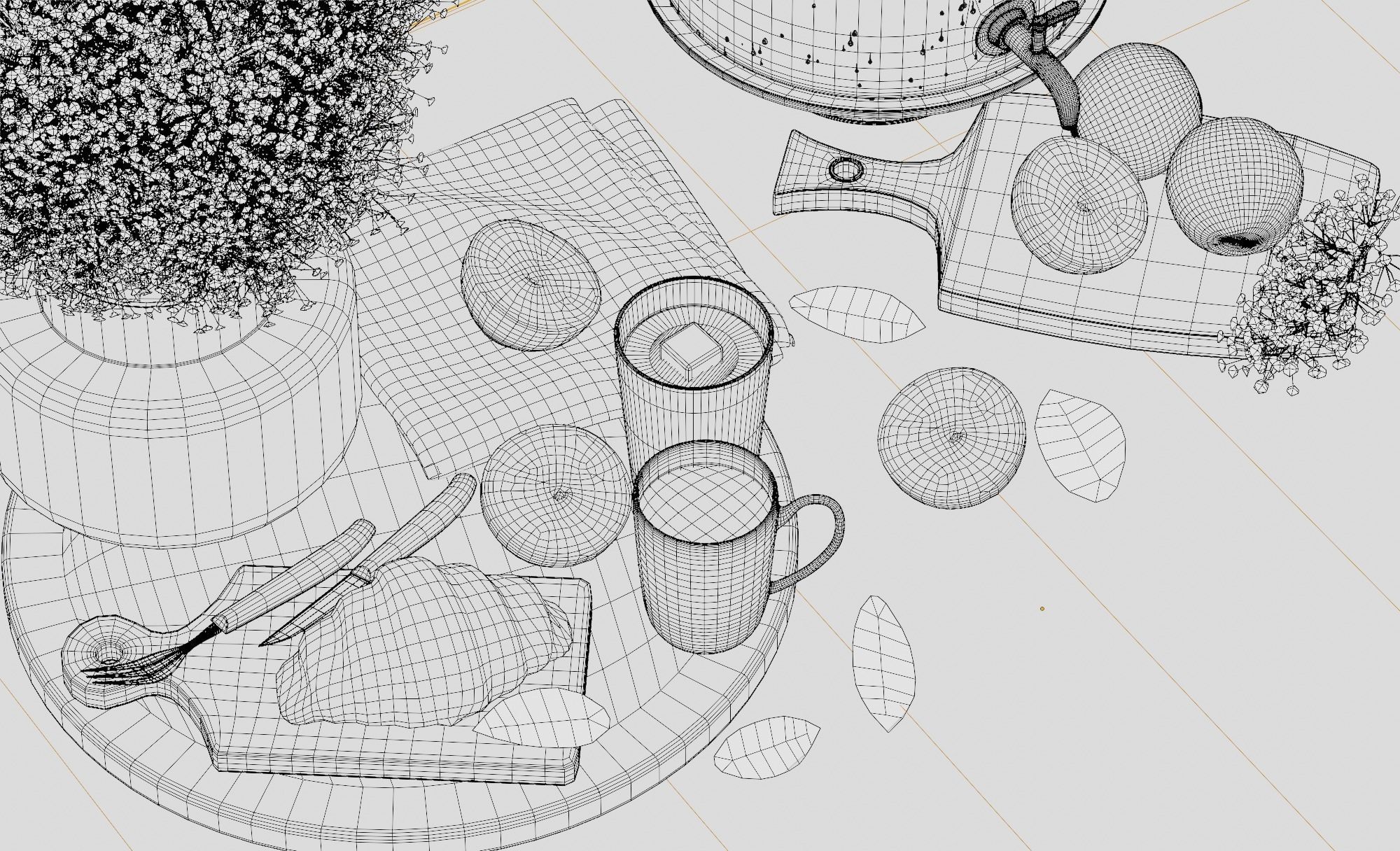 kitchen accessories VOL 103 3D model_7