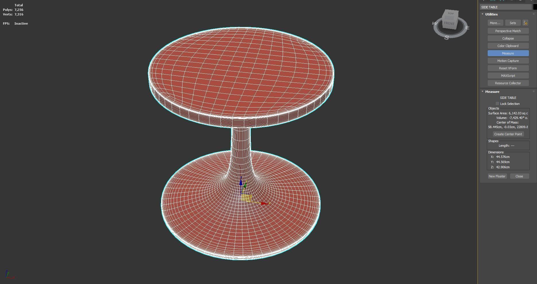 SIDE TABLE 003 3D model_8