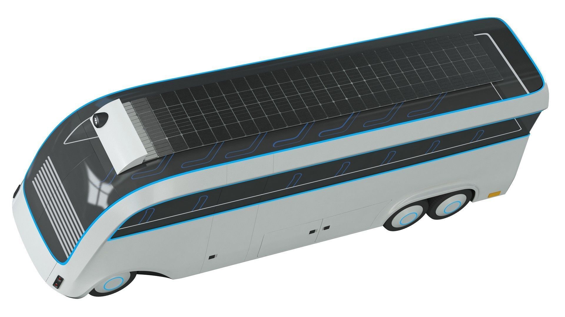 Futuristic Concept Bus 3D model_8