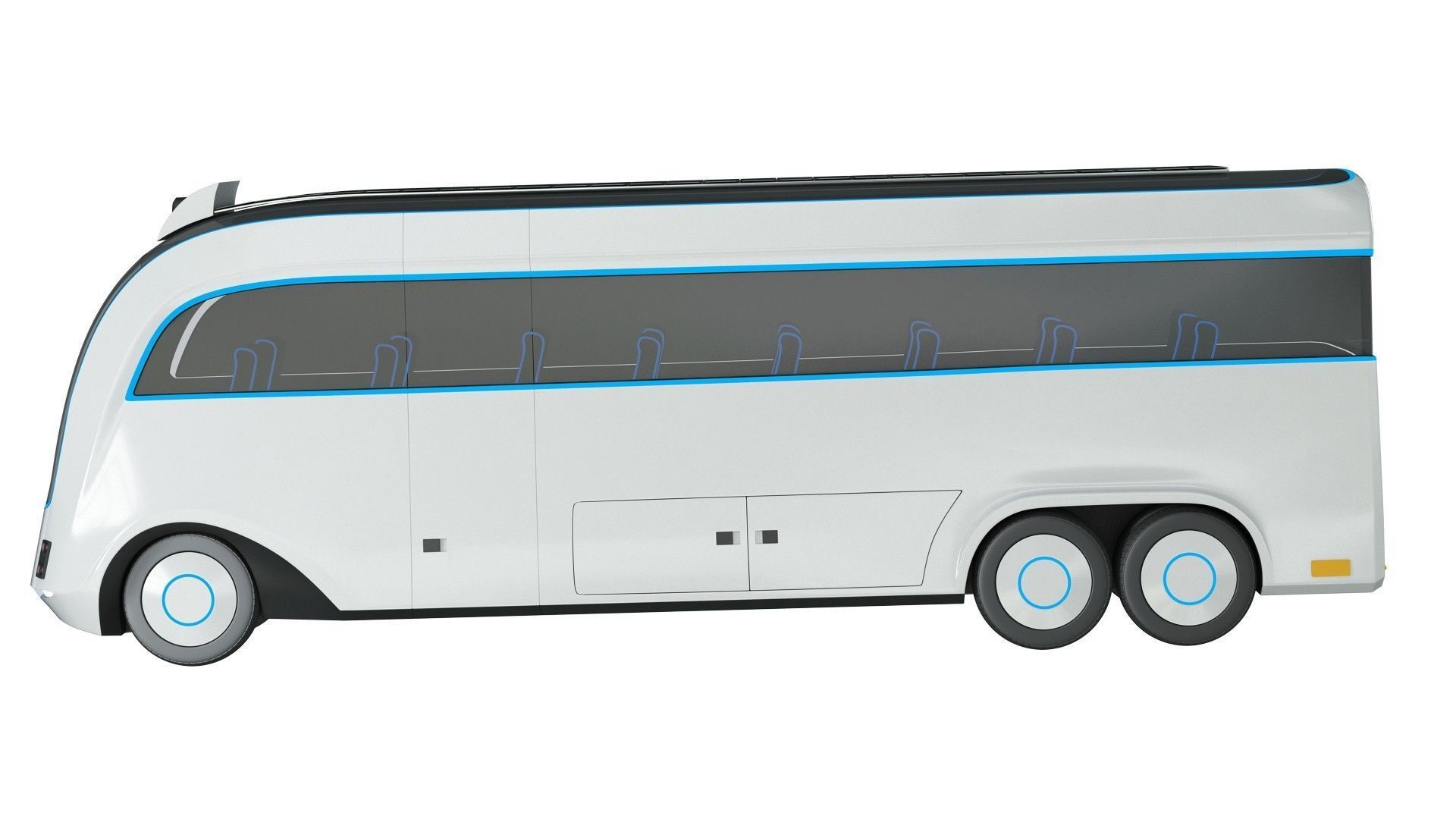 Futuristic Concept Bus 3D model_7