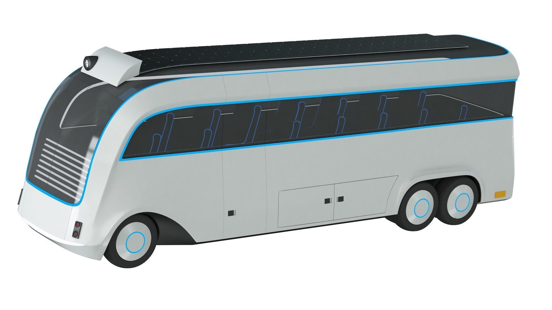 Futuristic Concept Bus 3D model_1