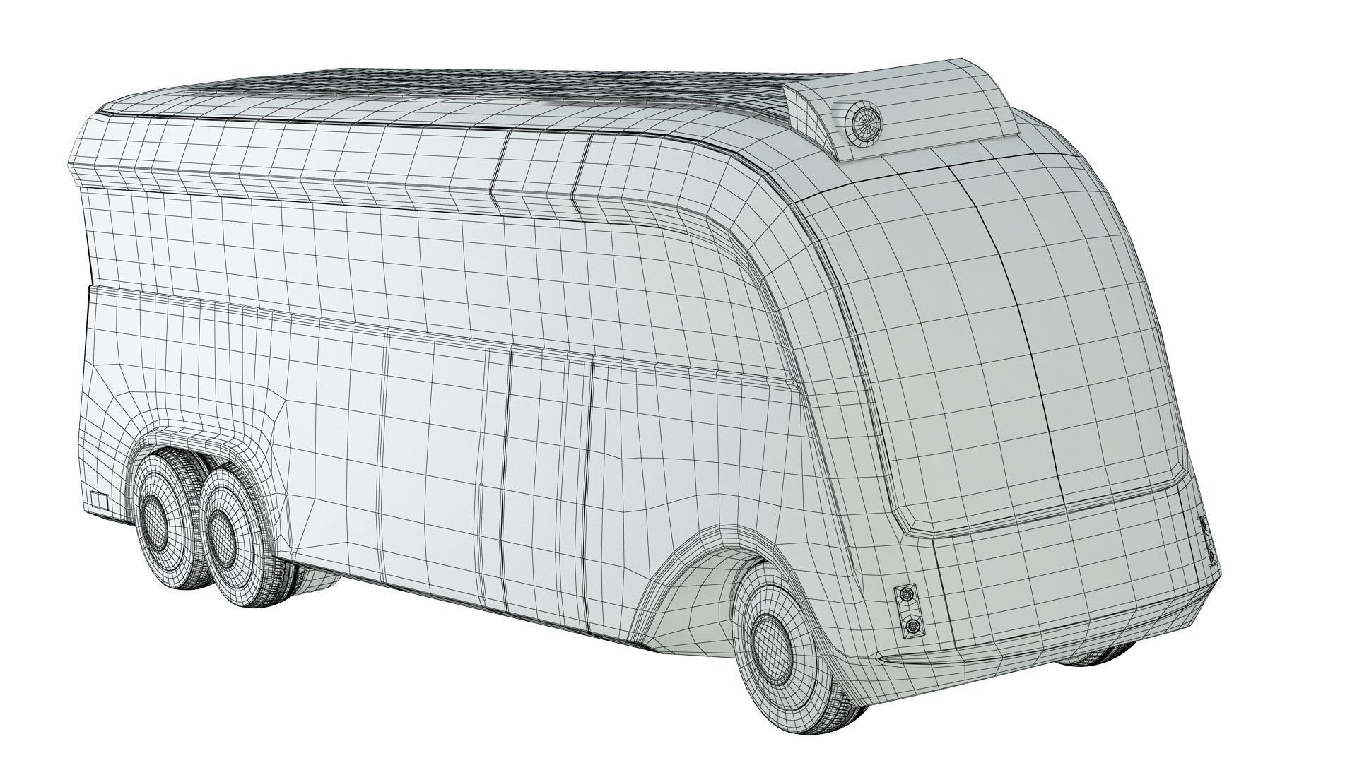 Futuristic Concept Bus 3D model_19