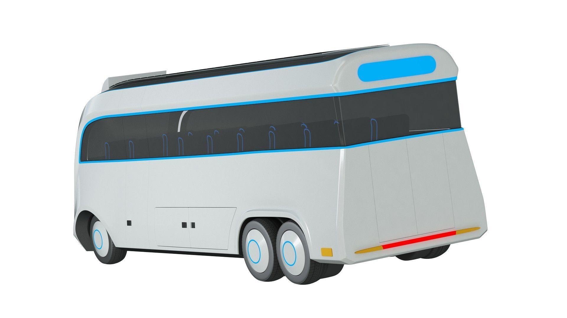 Futuristic Concept Bus 3D model_6