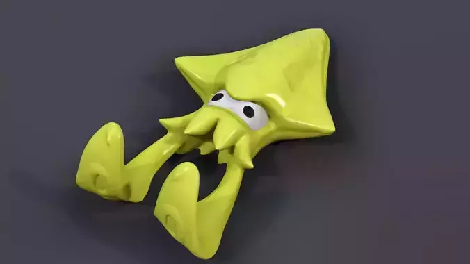 Octopus  spatoon 3D print model