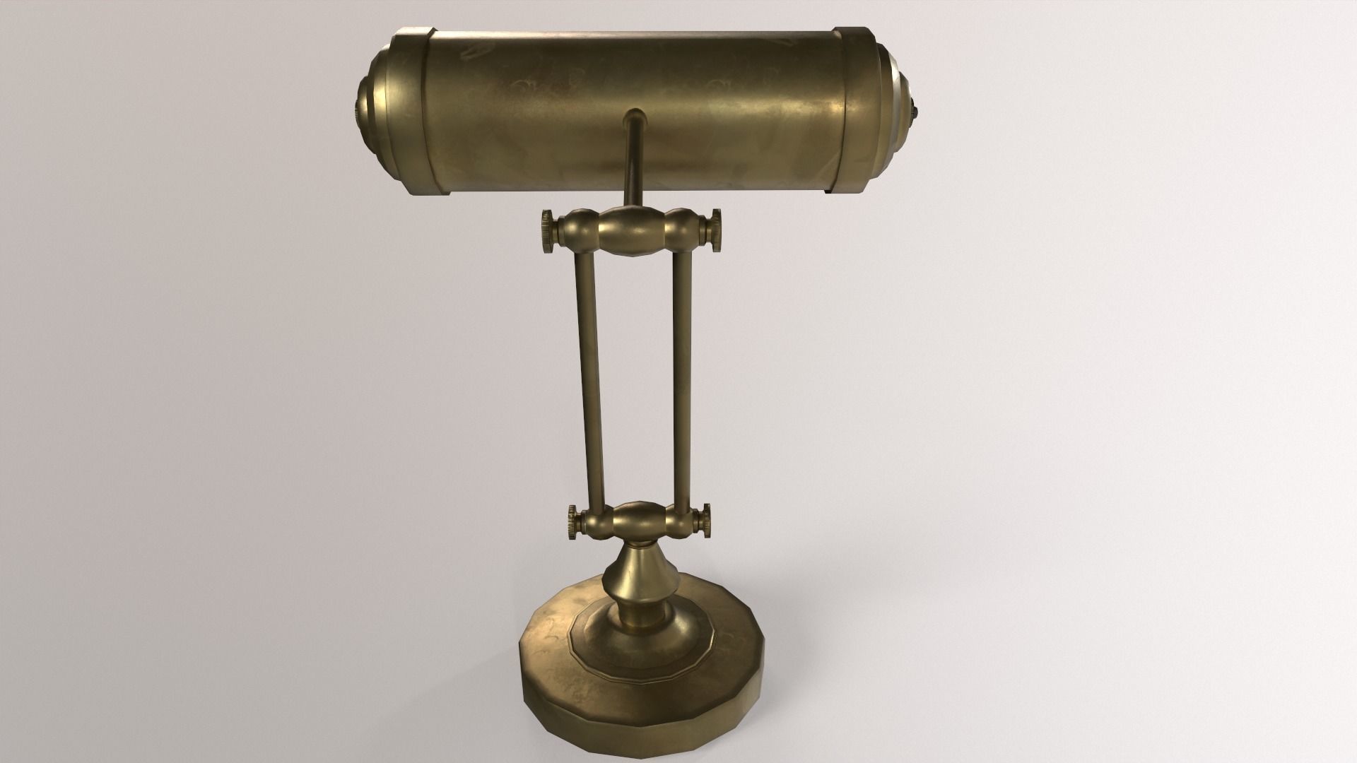 1930  Desk lamp Low-poly 3D model_7