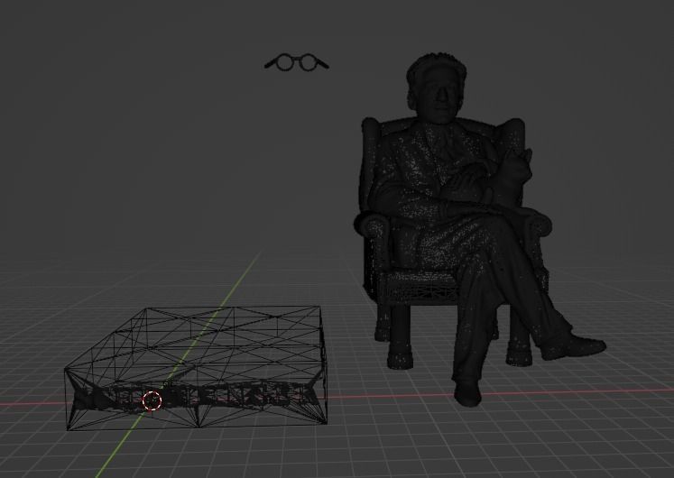 Erwin Schrodinger 3D print model_10