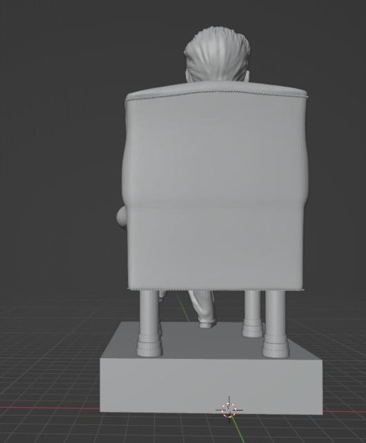 Erwin Schrodinger 3D print model_18