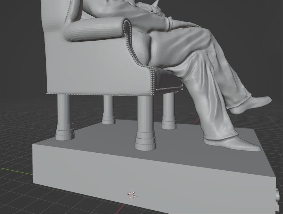 Erwin Schrodinger 3D print model_6