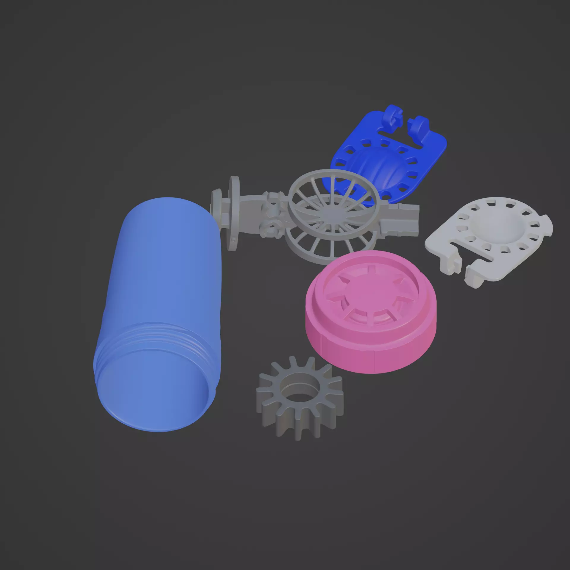 BOTTLE CONTAC LENSES 3D model_0