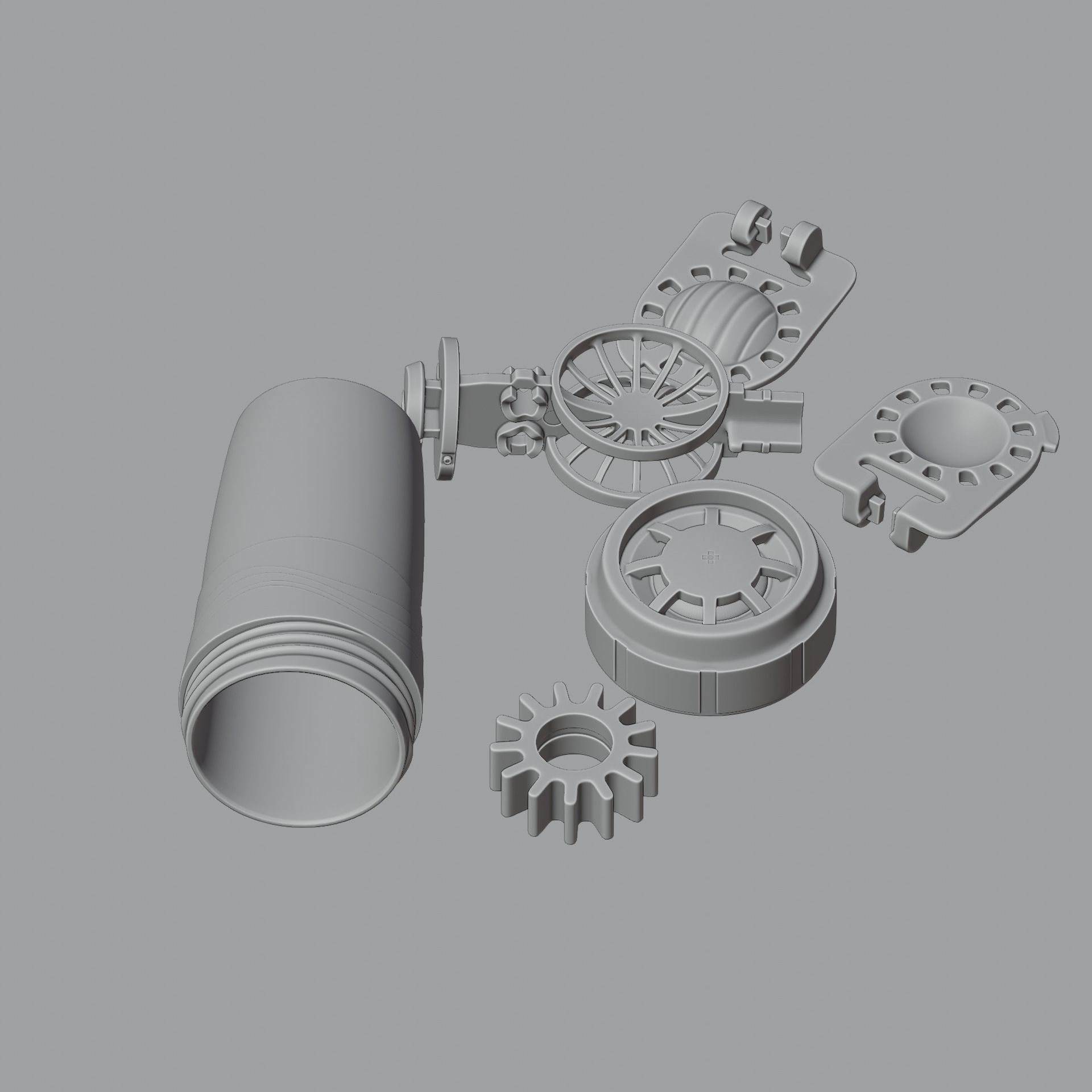 BOTTLE CONTAC LENSES 3D model_2