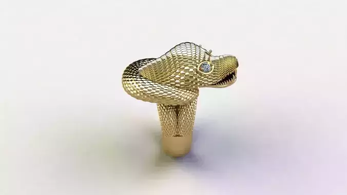 Snake Ring Cad File ANM 16