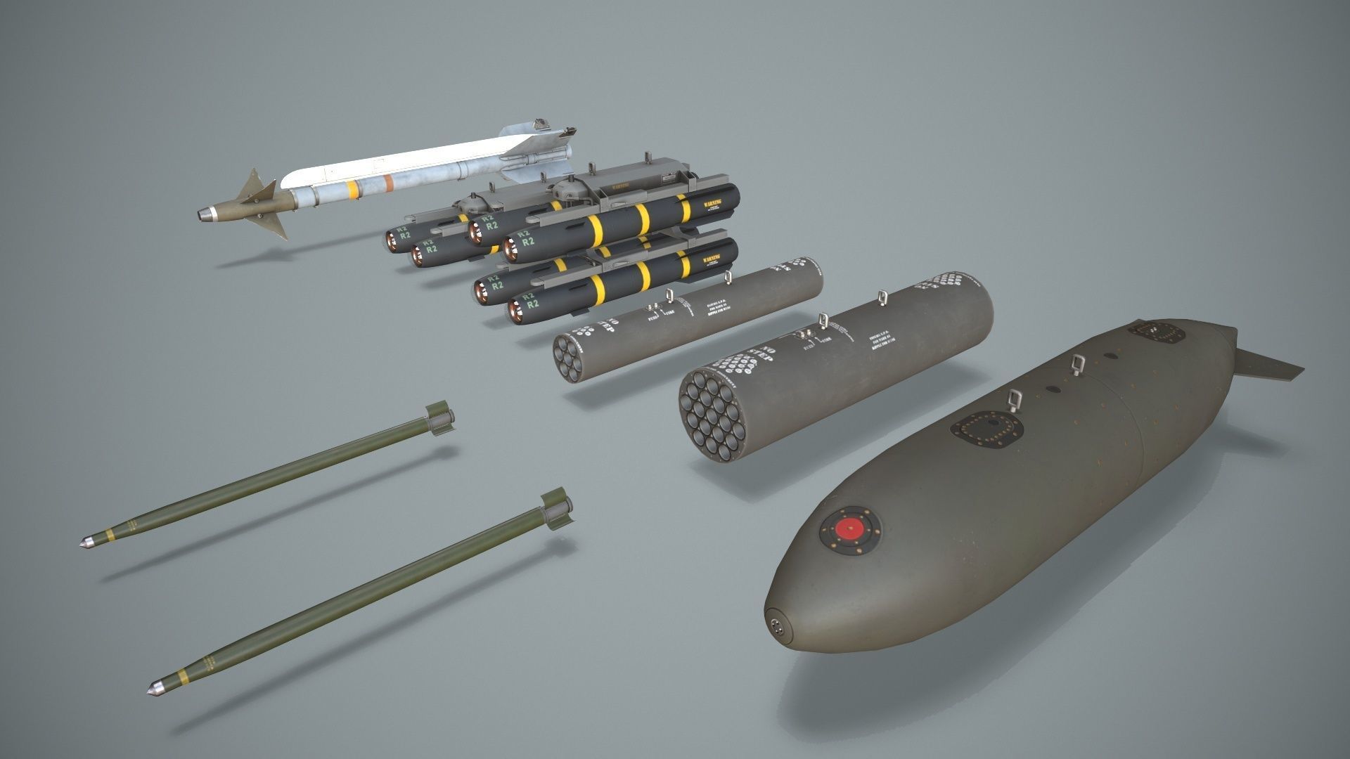  Apache AH-64E Guardian Indonesia Static Low-poly 3D model_19