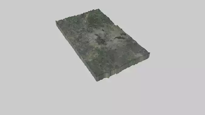 Lucknow City Low-poly 3D model