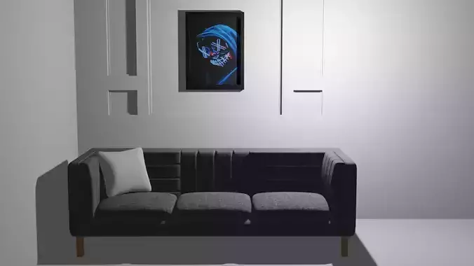 Modern Sofa 3D Model