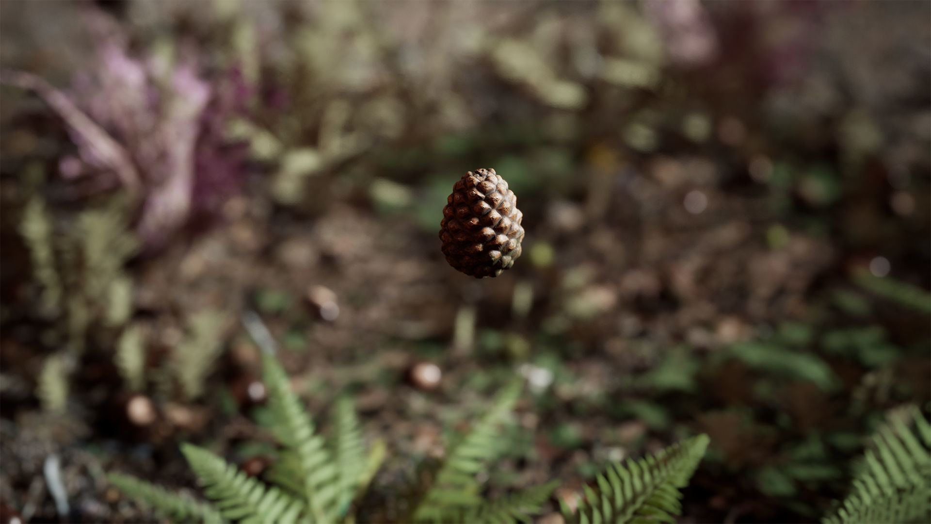 Ground Plants 21 Assets Low-poly 3D model_10