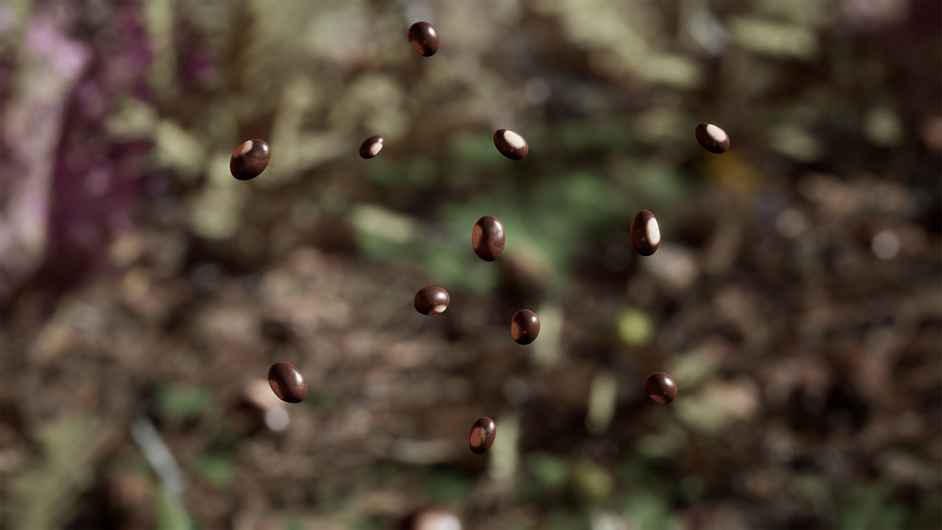 Ground Plants 21 Assets Low-poly 3D model_3