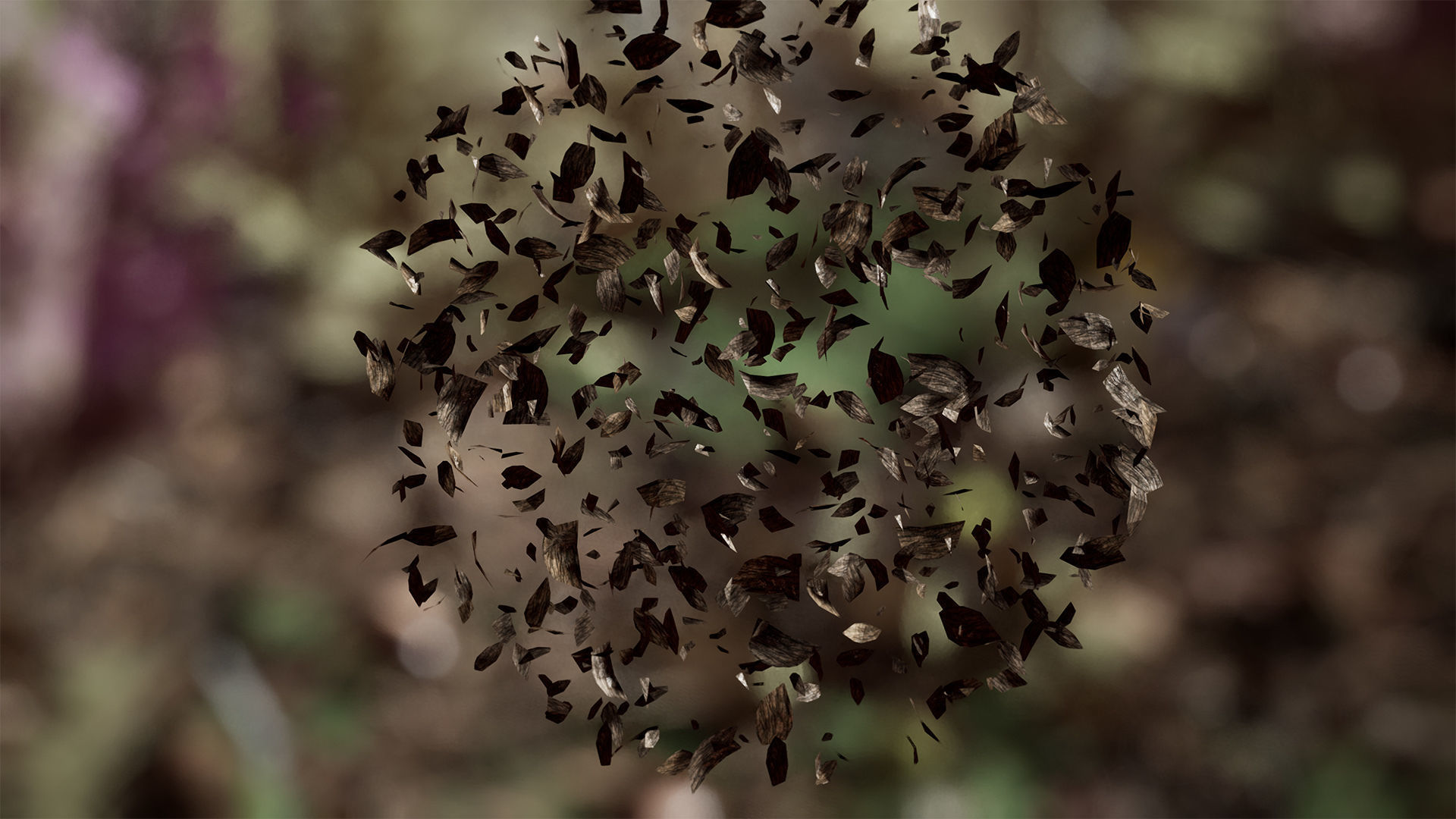 Ground Plants 21 Assets Low-poly 3D model_6