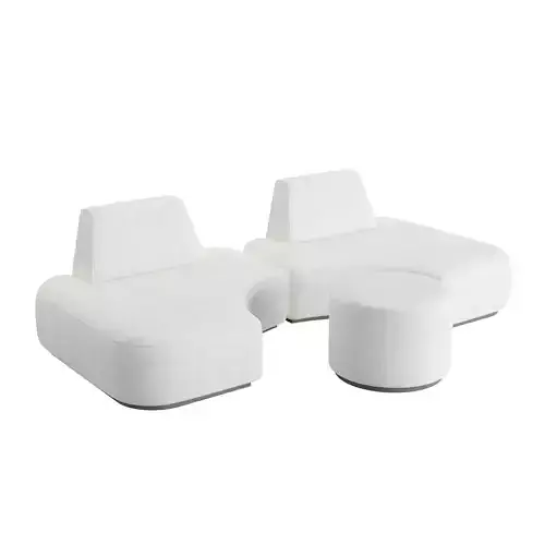 Moon Island Manutti Sofa 3D model