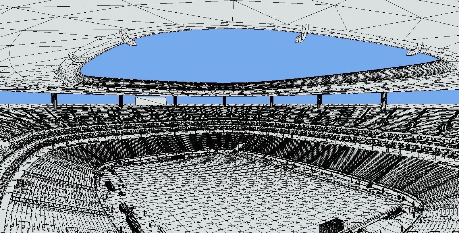 Estadio Akron  3D model_4