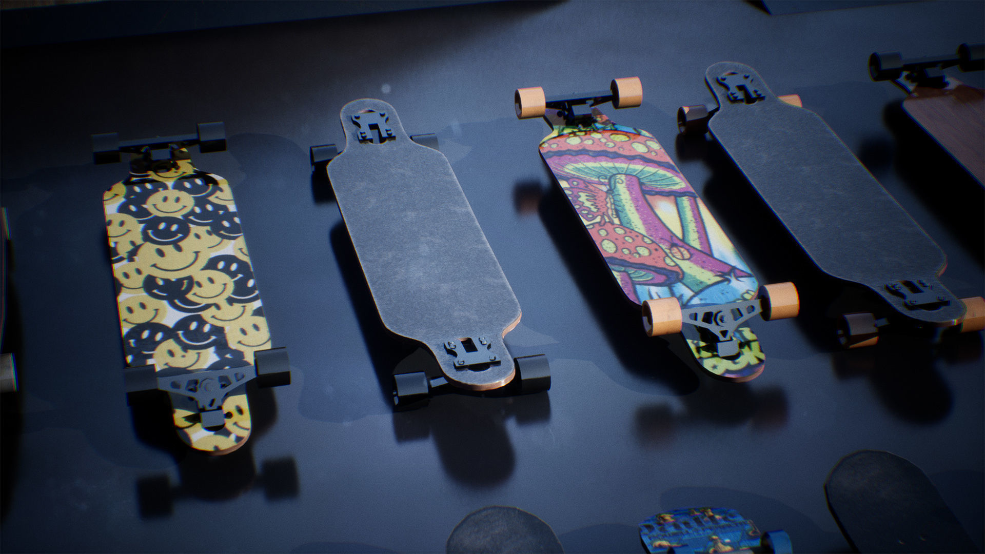 Skatepark Props 19 Assets Low-poly 3D model_11