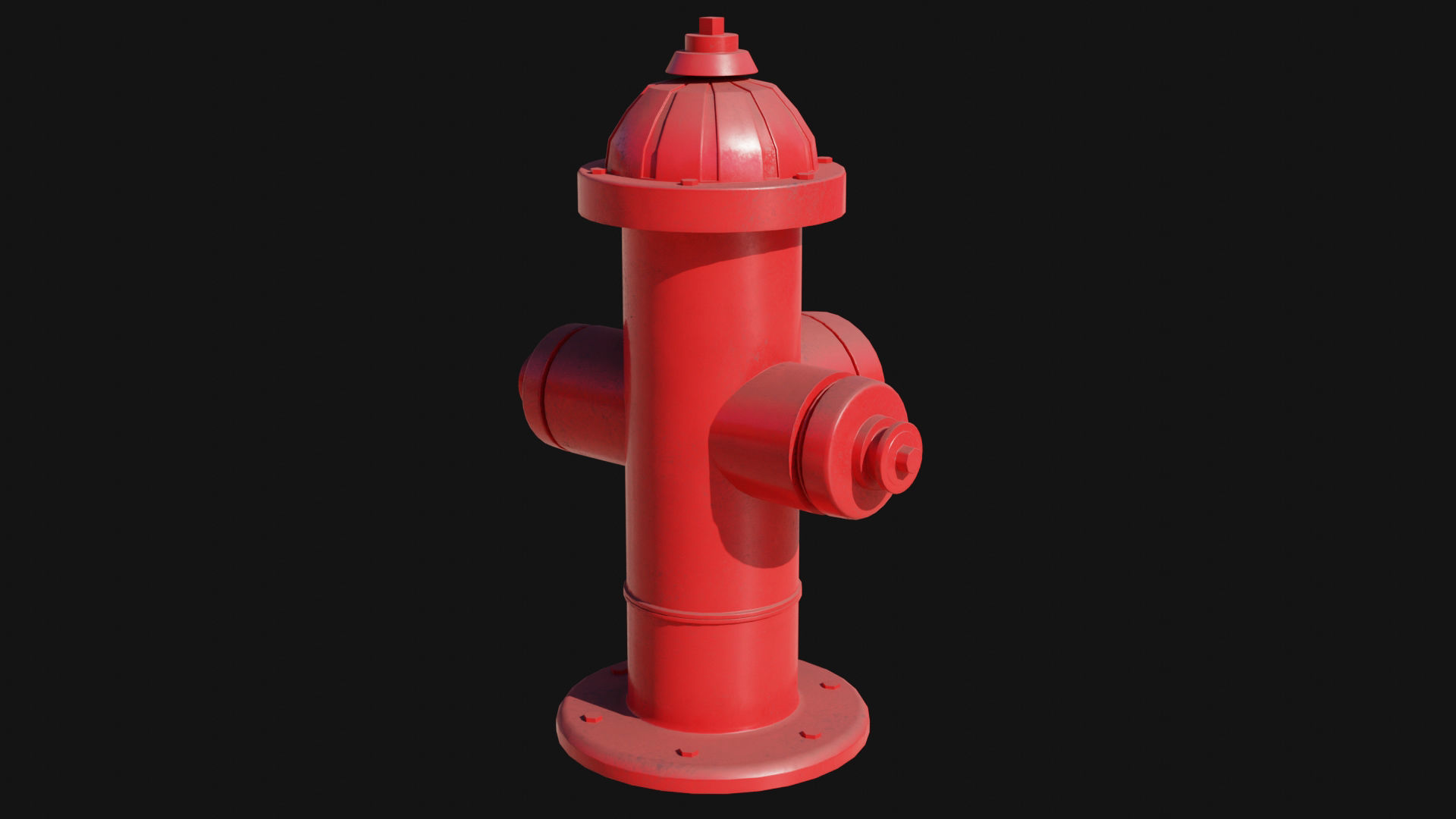 Low-Poly Hydrant Collection by Nikdox Low-poly 3D model_17