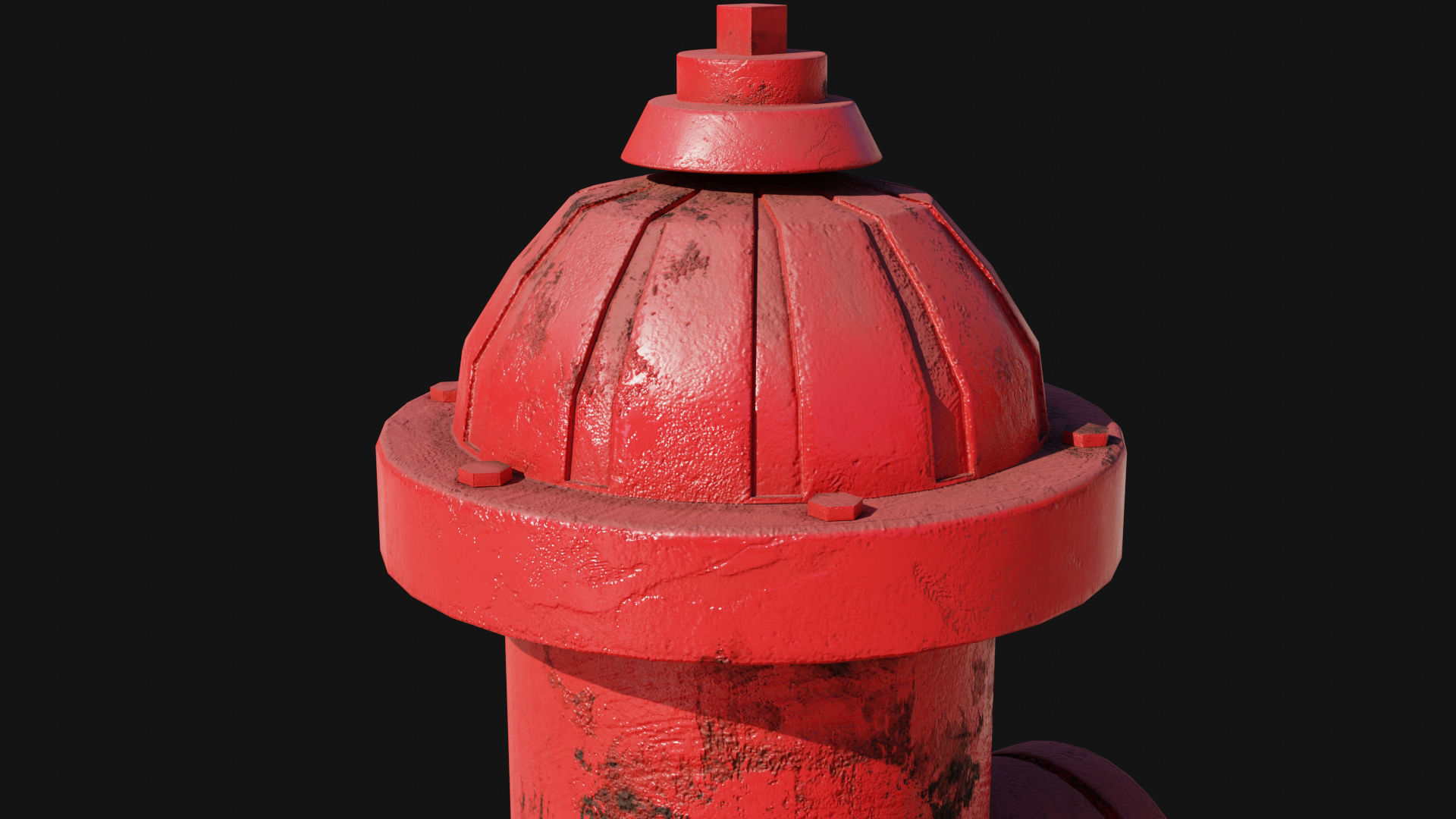 Low-Poly Hydrant Collection by Nikdox Low-poly 3D model_15