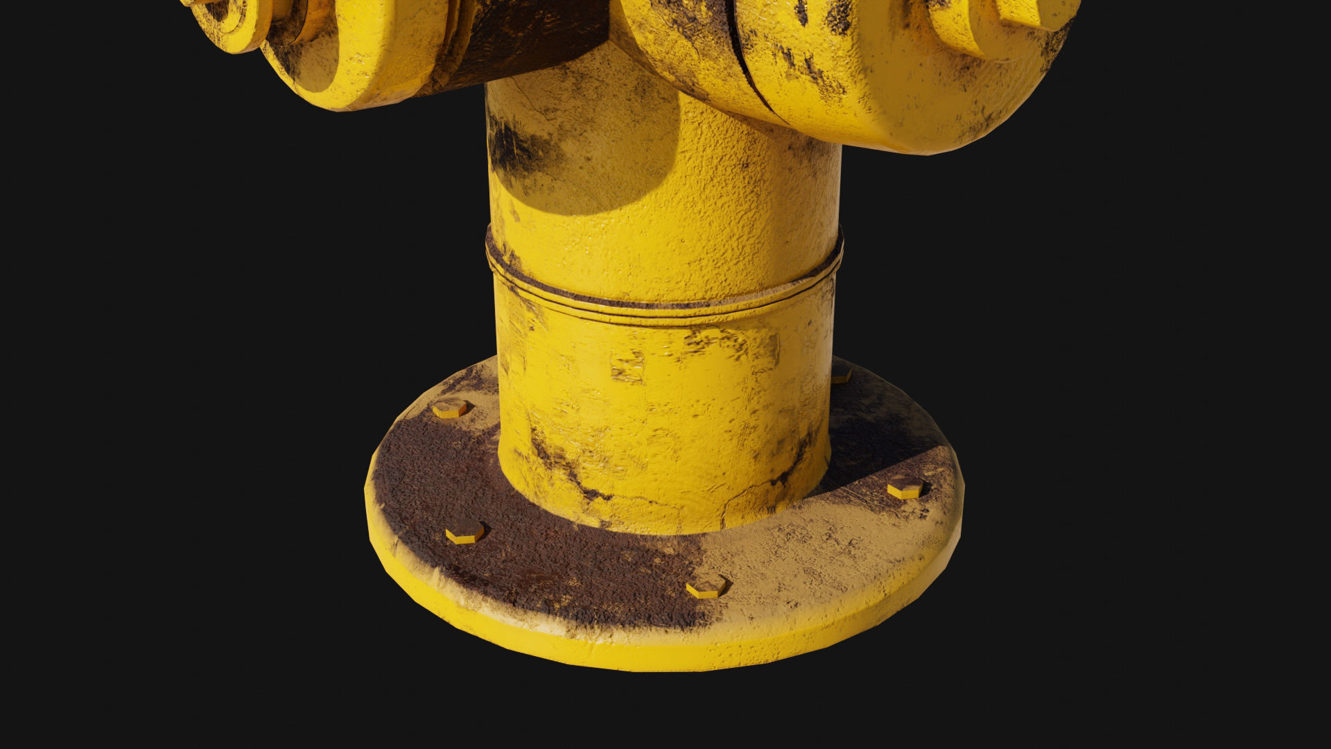 Low-Poly Hydrant Collection by Nikdox Low-poly 3D model_9