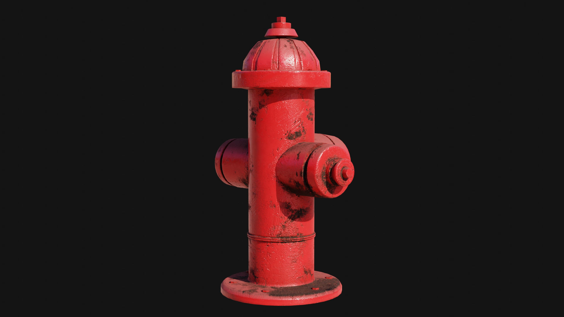 Low-Poly Hydrant Collection by Nikdox Low-poly 3D model_12