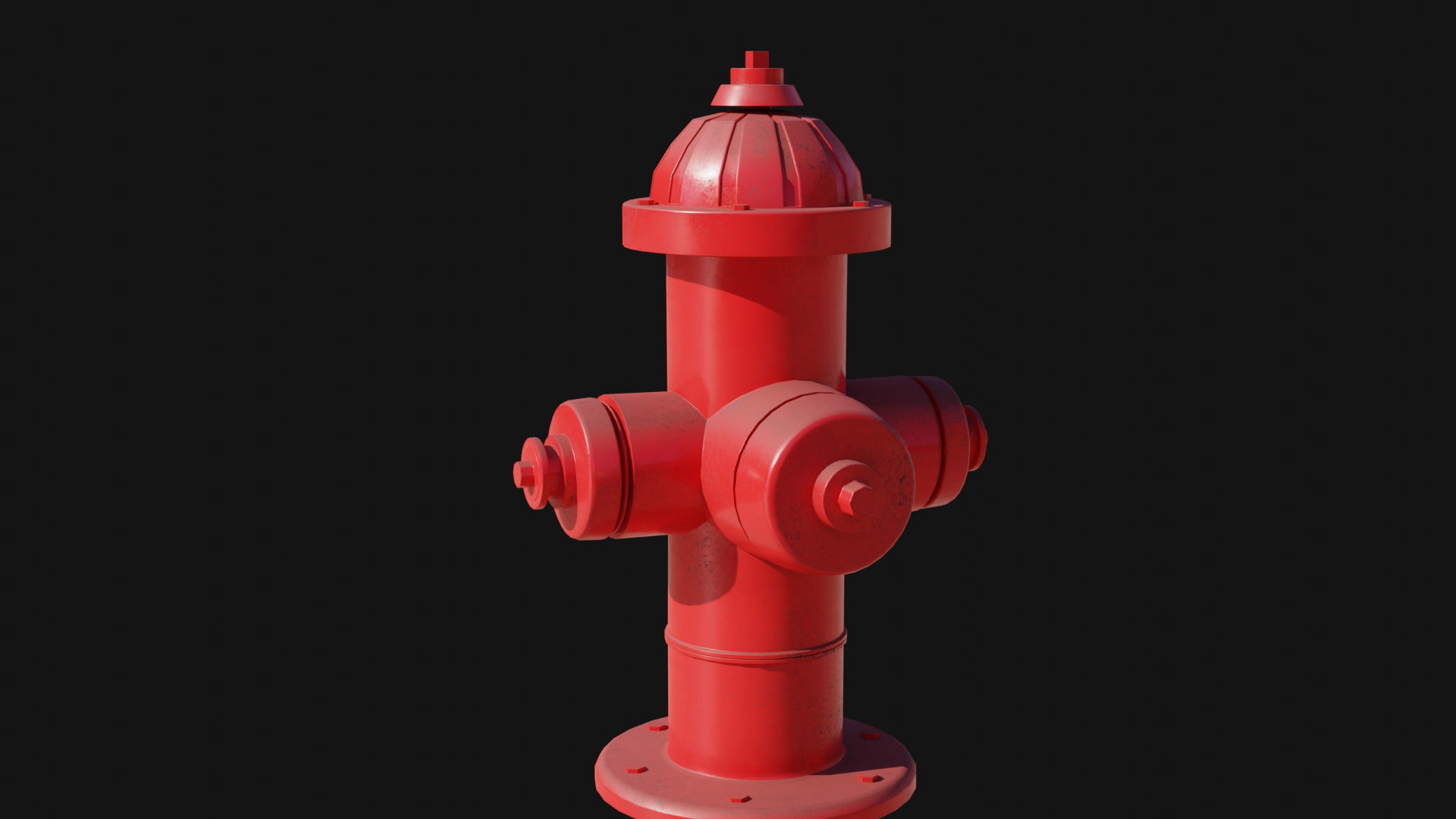 Low-Poly Hydrant Collection by Nikdox Low-poly 3D model_16