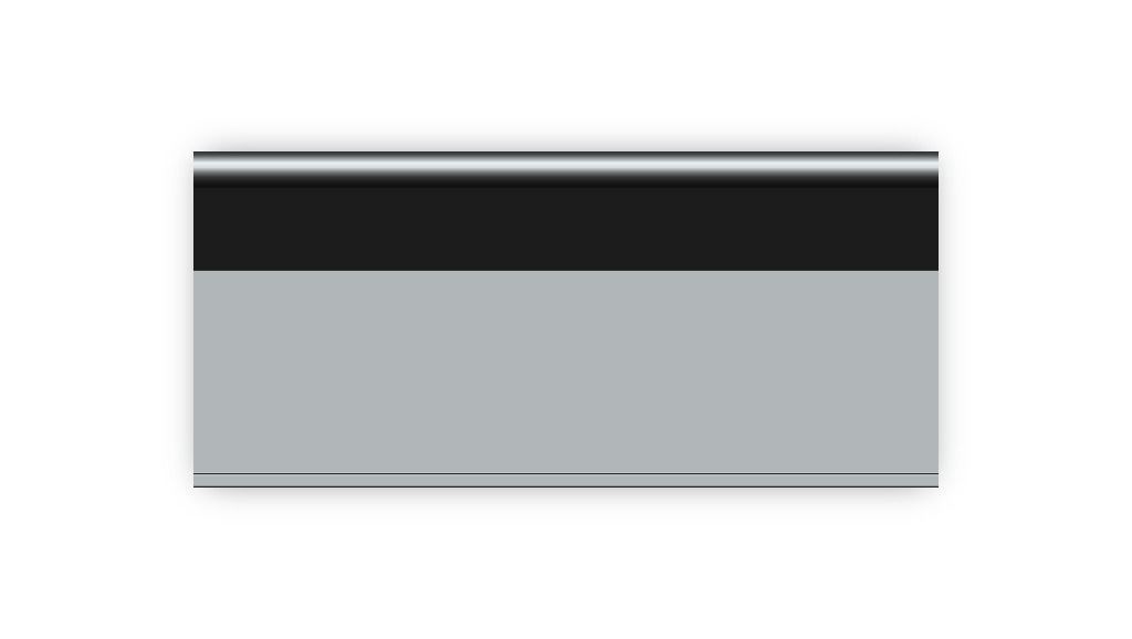 Aluminum Extruded Black Pull Handle MOD AL-08ft Low-poly 3D model_9