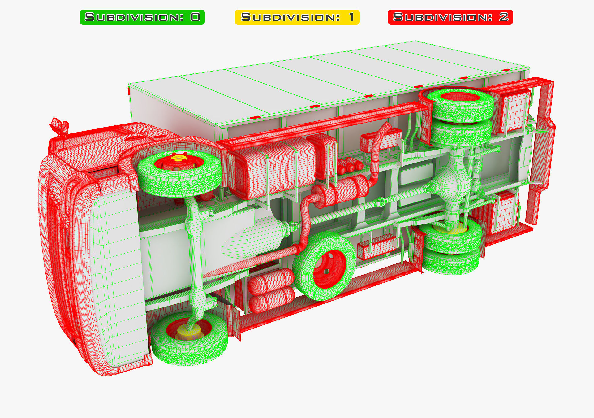 Truck Box v 1 3D model_35