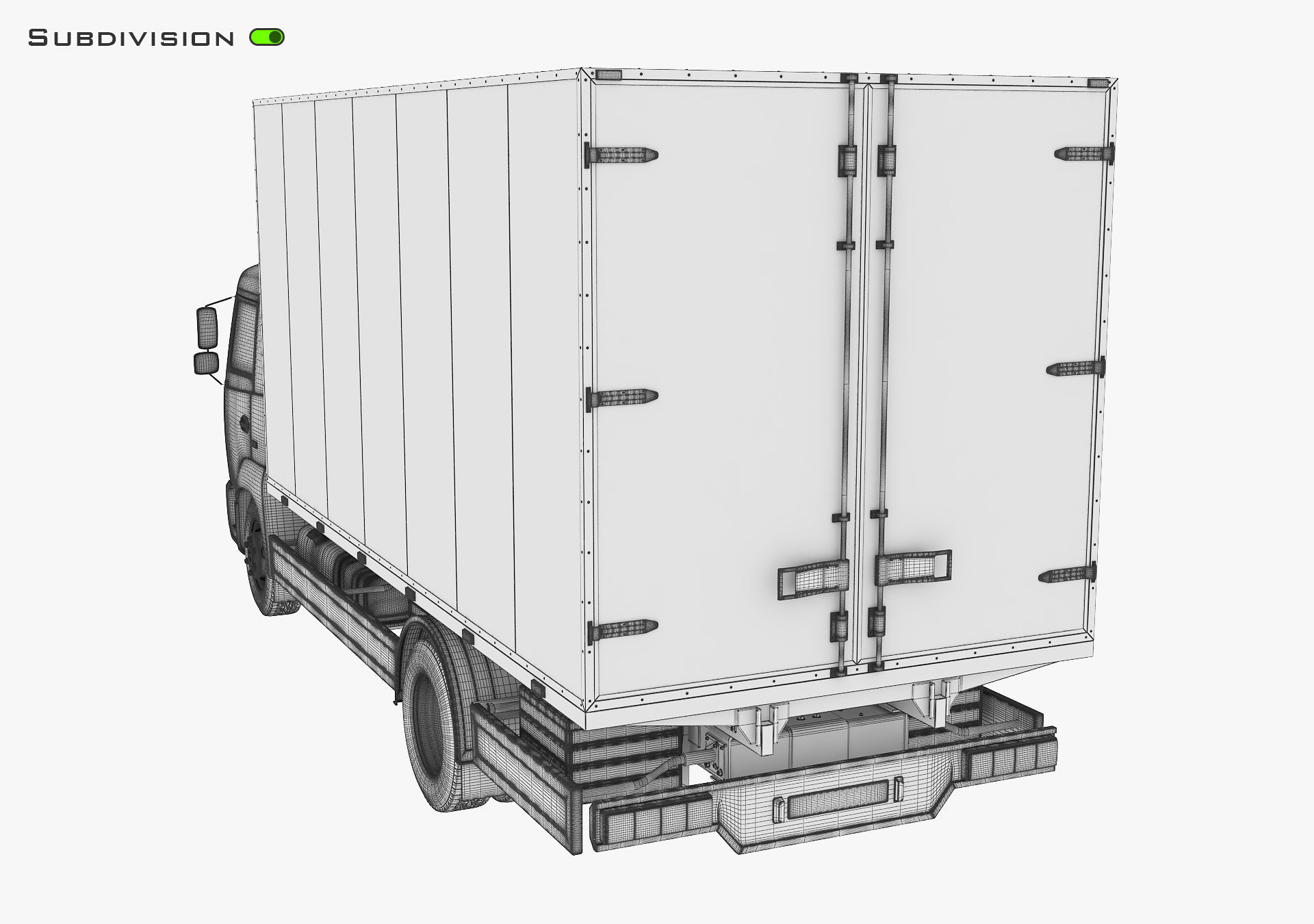 Truck Box v 1 3D model_18