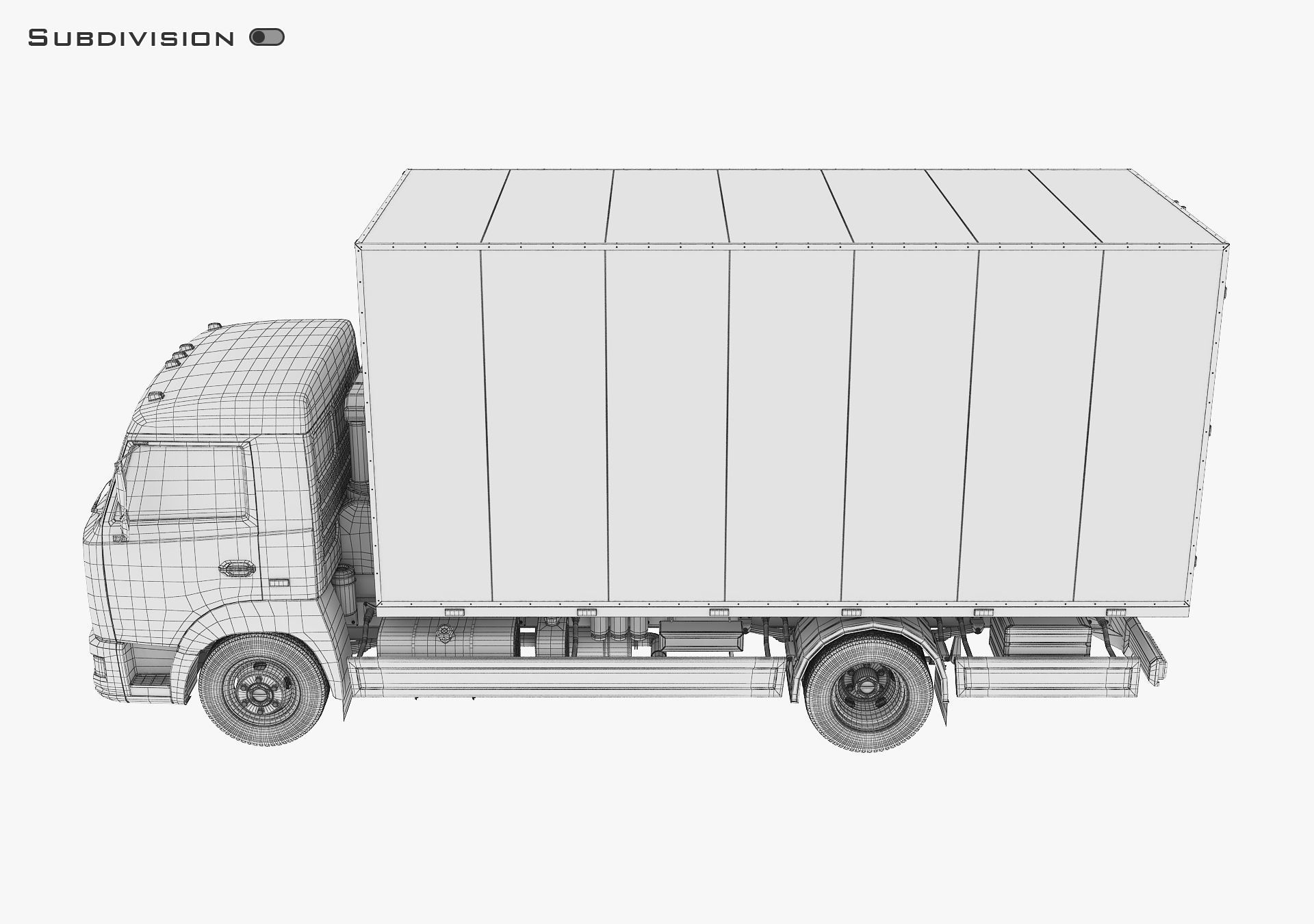 Truck Box v 1 3D model_29