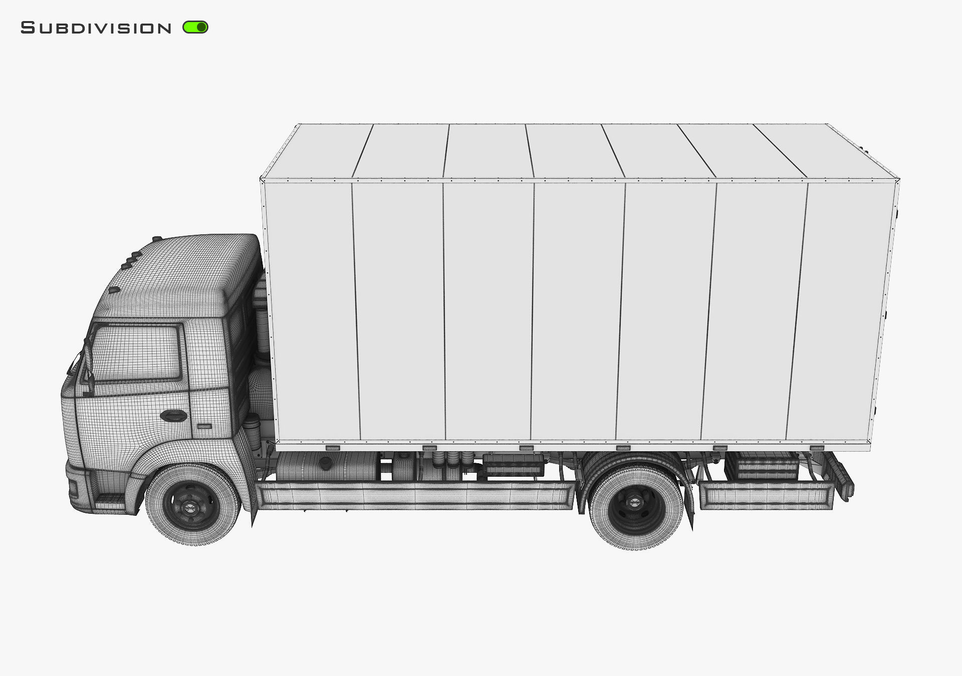 Truck Box v 1 3D model_28