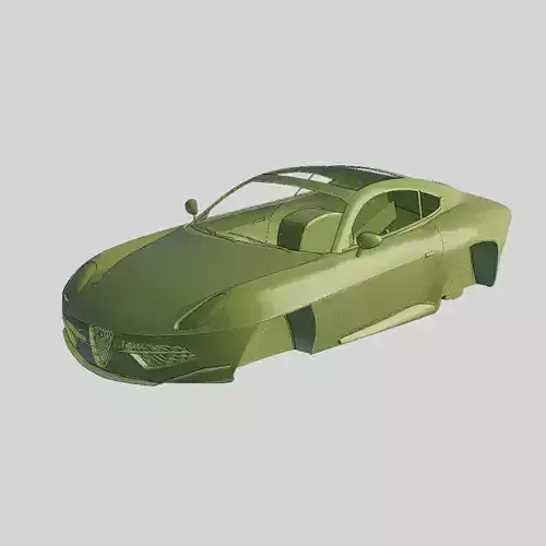 Alfa Romeo Disco Volante 2013 Printable Body