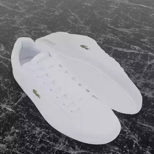 LACOSTE 3D SHOES - WHITE