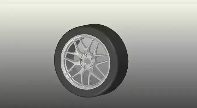 Wheel G-class AMG 3D model