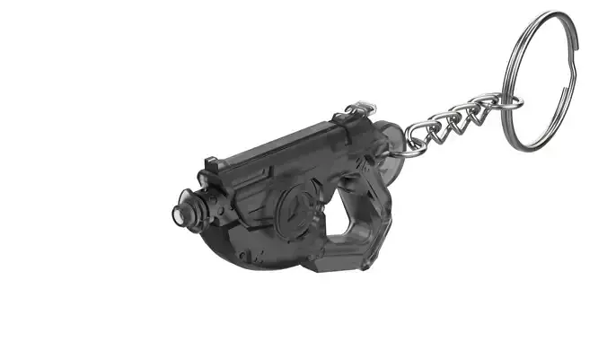 Keychain - Tracer Mach T Blaster - Overwatch - Printable - STL 