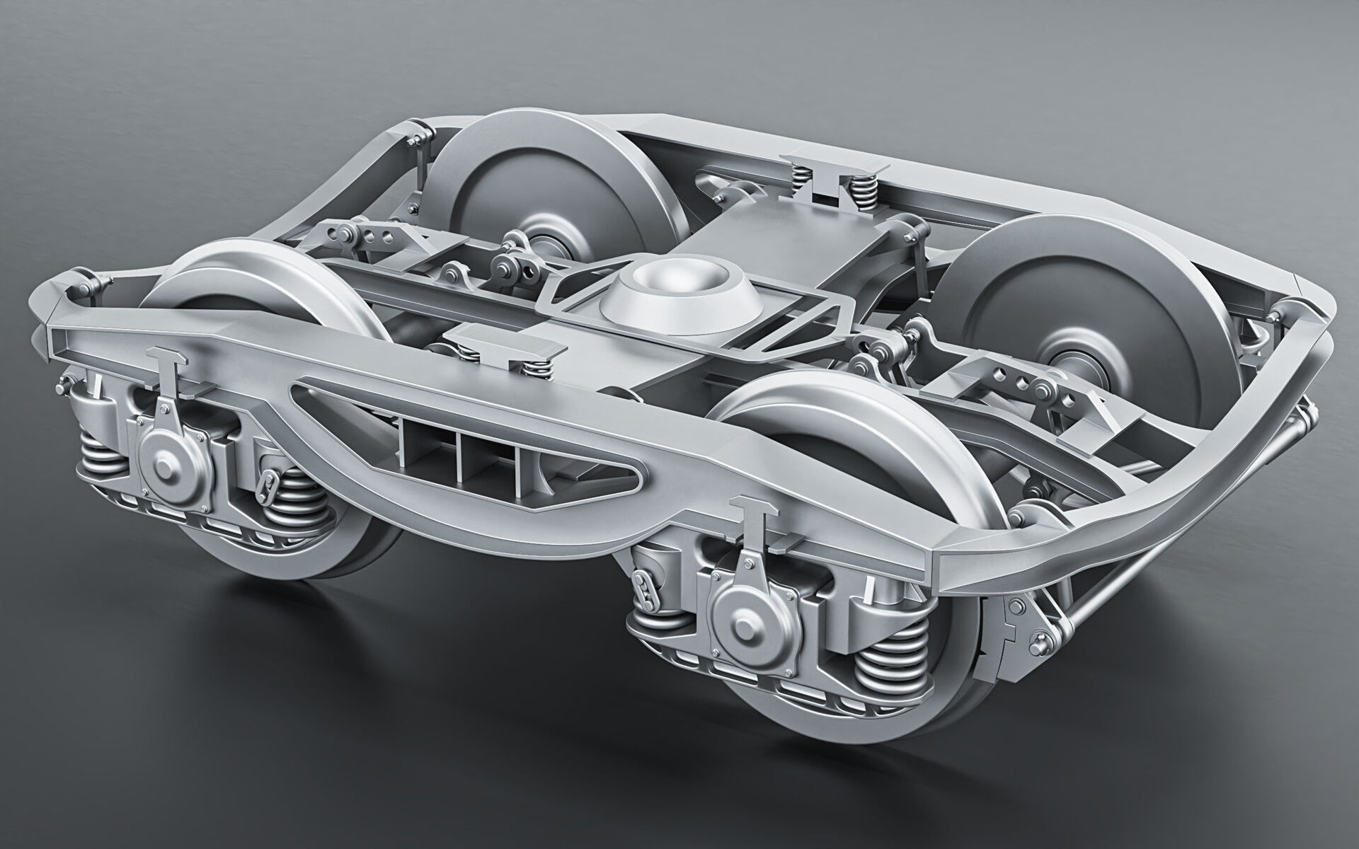  Railway wheels High poly 3D model_7