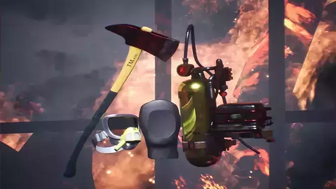 Firefighter Props 16 Assets