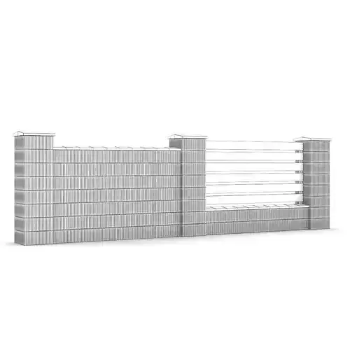 Concrete Fence 02