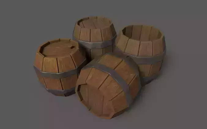 Wooden Barrel Pack