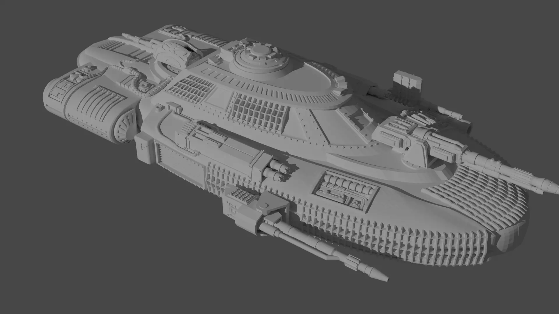 Star Wars Heavy Rebel Combat Landspeeder Battlefront 2004 3D print model_0