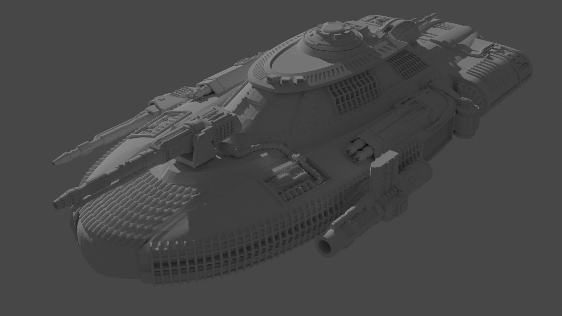 Star Wars Heavy Rebel Combat Landspeeder Battlefront 2004 3D print model_3