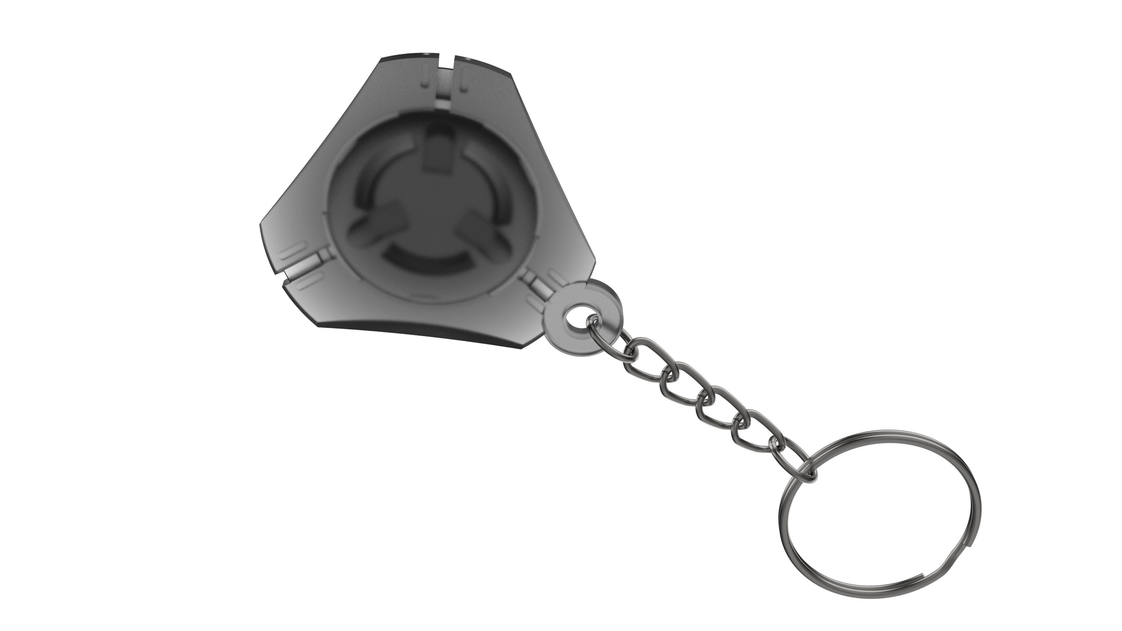 Keychain - Tracer Pulse Bomb - Overwatch - Printable - STL 3D print model_6