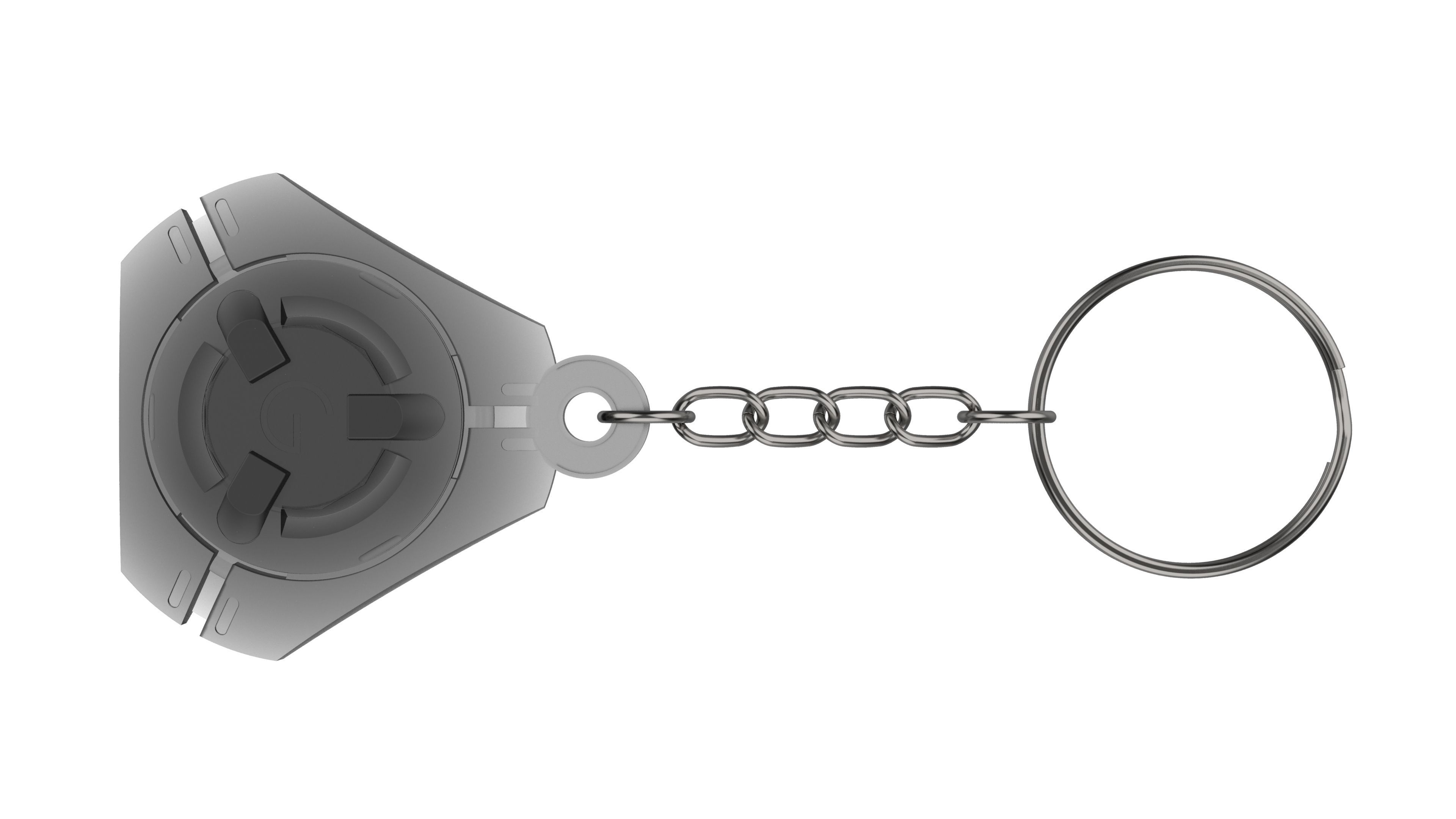 Keychain - Tracer Pulse Bomb - Overwatch - Printable - STL 3D print model_7