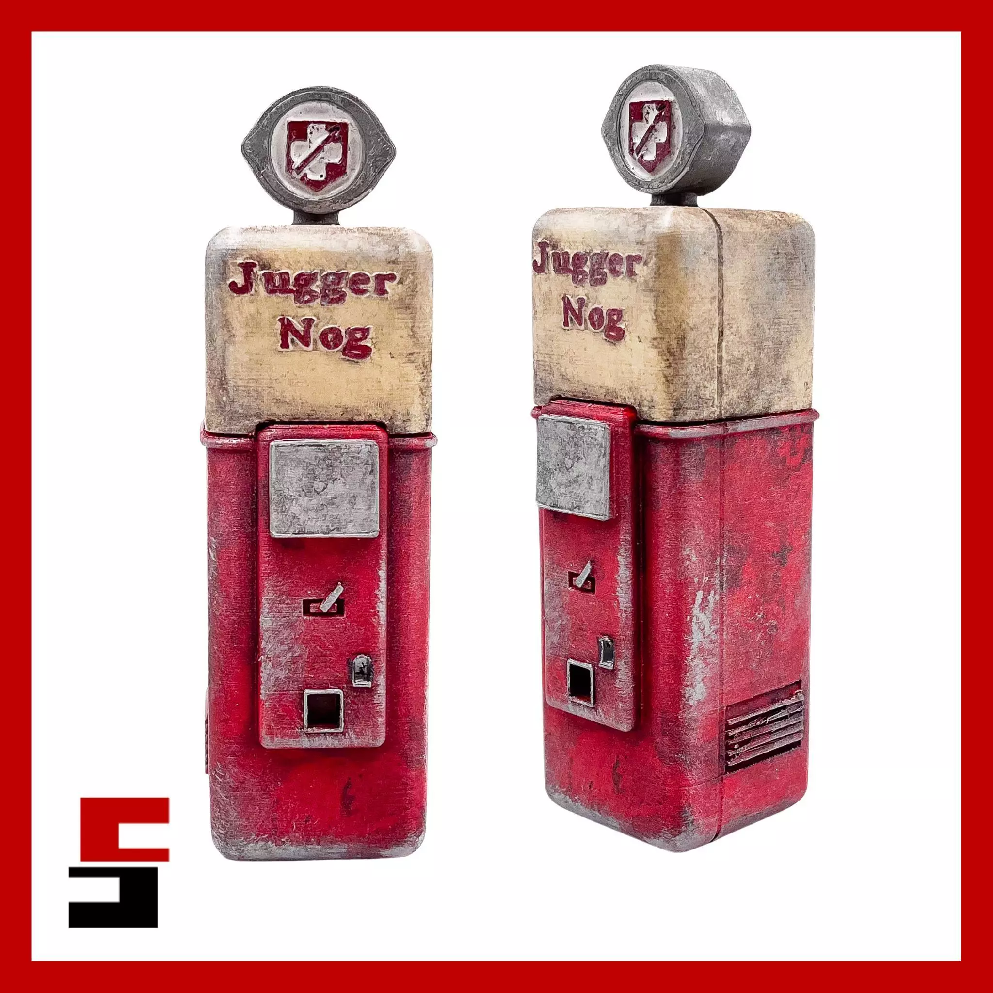 Call of Duty Black Ops Zombies Juggernog Perk Machine 3D print model_0