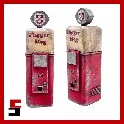 Call of Duty Black Ops Zombies Juggernog Perk Machine